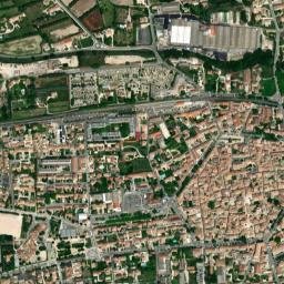 Monteux map(satellite map)