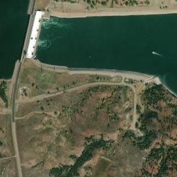 South Dakota 47, Fort Thompson, SD High Resolution Satellite Map