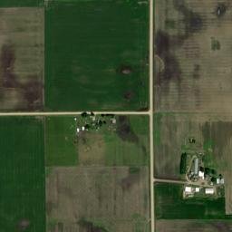 Blue Earth County map(satellite map)