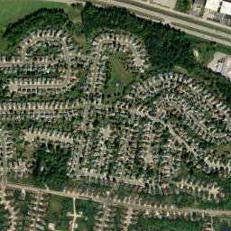 4521 7th St NW Rochester MN 55901 High Resolution Satellite Map