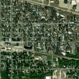 Dodge Center map(satellite map)