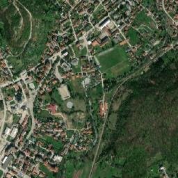 Breza map(satellite map)