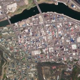Abashiri map(satellite map)