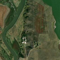 Sanborn County map(satellite map)
