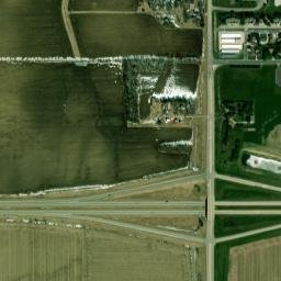 Dodge County map(satellite map)