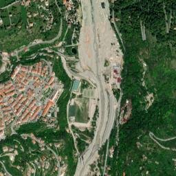 Roquebillière map(satellite map)