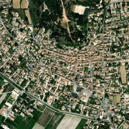 Pujaut map(satellite map)