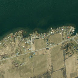 Adams Cove New York High Resolution Satellite Map