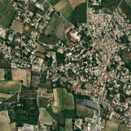 Lédignan map(satellite map)