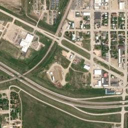 519-599 Main Street, Wall, SD 57790 High Resolution Satellite Map