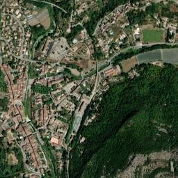 Sumène map(satellite map)