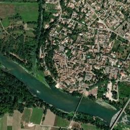 Moussac map(satellite map)
