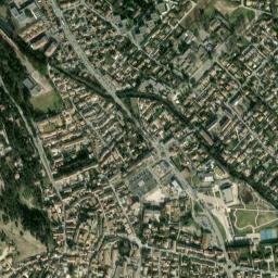 Vedène map(satellite map)