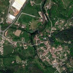 Avèze map(satellite map)