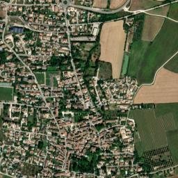 Saint-Chaptes map(satellite map)