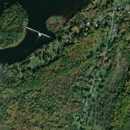 Huntingtonville New York High Resolution Satellite Map