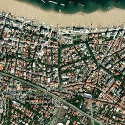 Cattolica map(satellite map)
