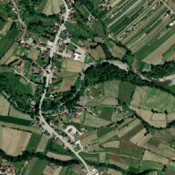 Gromiljak map(satellite map)