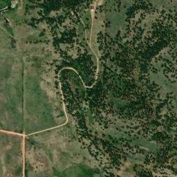 23764 Wallace St Rapid City SD High Resolution Satellite Map