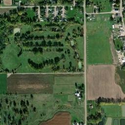 Brothertown map(satellite map)