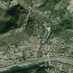 Puget-Théniers map(satellite map)