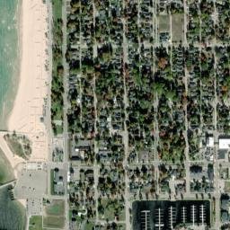 Ludington map(satellite map)