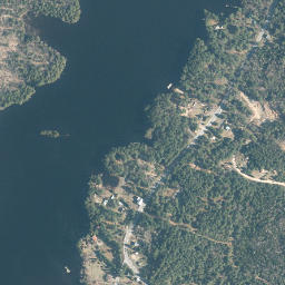 Deerland New York High Resolution Satellite Map