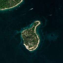 Grad Biograd na Moru map(satellite map)