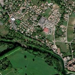 Laroque map(satellite map)