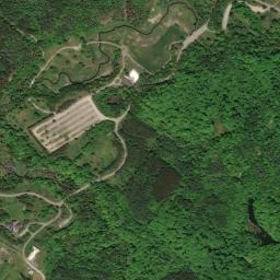 Satellite view of Caledon Woods Golf Course