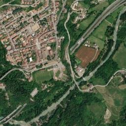 Sarsina map(satellite map)