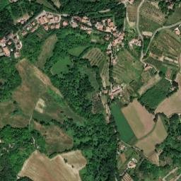 Monte Colombo map(satellite map)