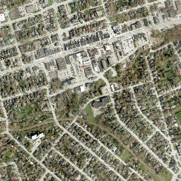 Orangeville map(satellite map)