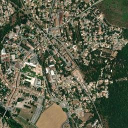 Quissac map(satellite map)