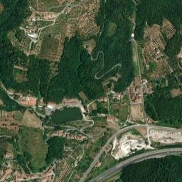 Serravalle Pistoiese map(satellite map)