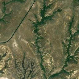 23995 Sage Creek Road, Buffalo Gap National Grassland, Wall,  High Resolution Satellite Map