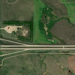 Interstate 90 Draper SD 57531 High Resolution Satellite Map