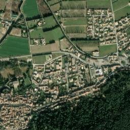 Barbentane map(satellite map)