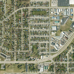 342 Boundary Dr E West Salem WI High Resolution Satellite Map