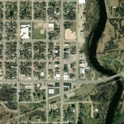 Evart map(satellite map)