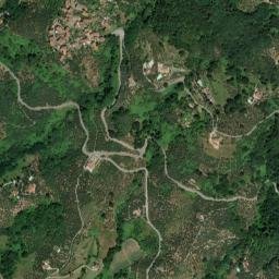 Uzzano map(satellite map)