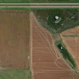 Interstate 90, Kennebec, SD 57544, America High Resolution Satellite Map