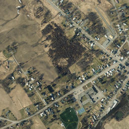 Copenhagen New York High Resolution Satellite Map