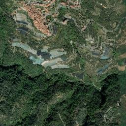 Pietrabruna map(satellite map)