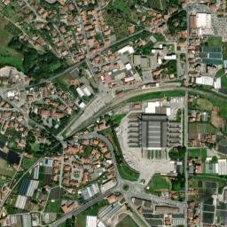 Pescia map(satellite map)