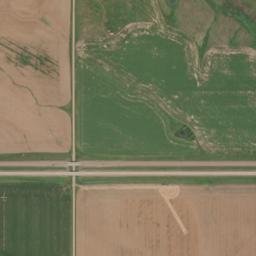Interstate 90 Reliance SD 57569 High Resolution Satellite Map