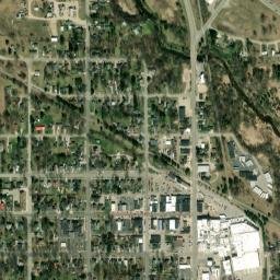 Reed City map(satellite map)