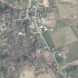 Street Road New York High Resolution Satellite Map