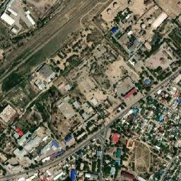 Kapshagay map(satellite map)