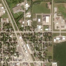 Blooming Prairie map(satellite map)